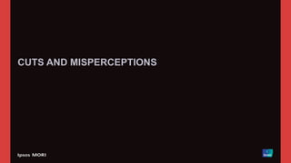 CUTS AND MISPERCEPTIONS
 