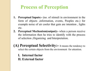 Perception | PPTX