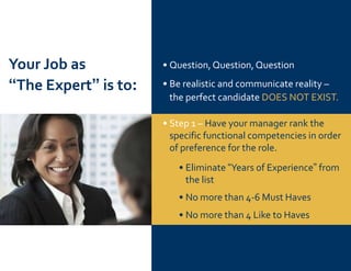 Uncertain of exactly what they are looking for