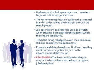 Develop the reputation as a problem-solver