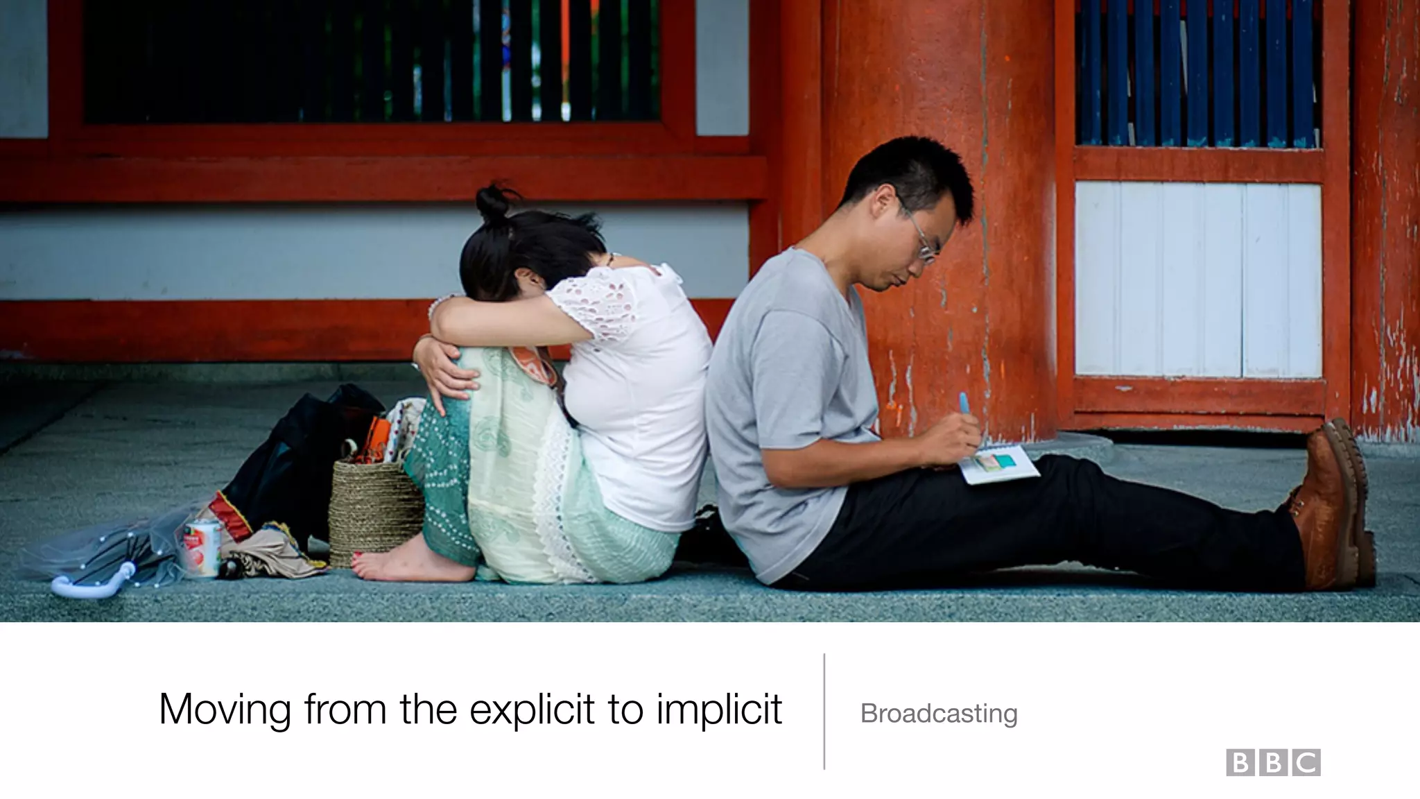 Moving from the explicit to implicit Broadcasting
 