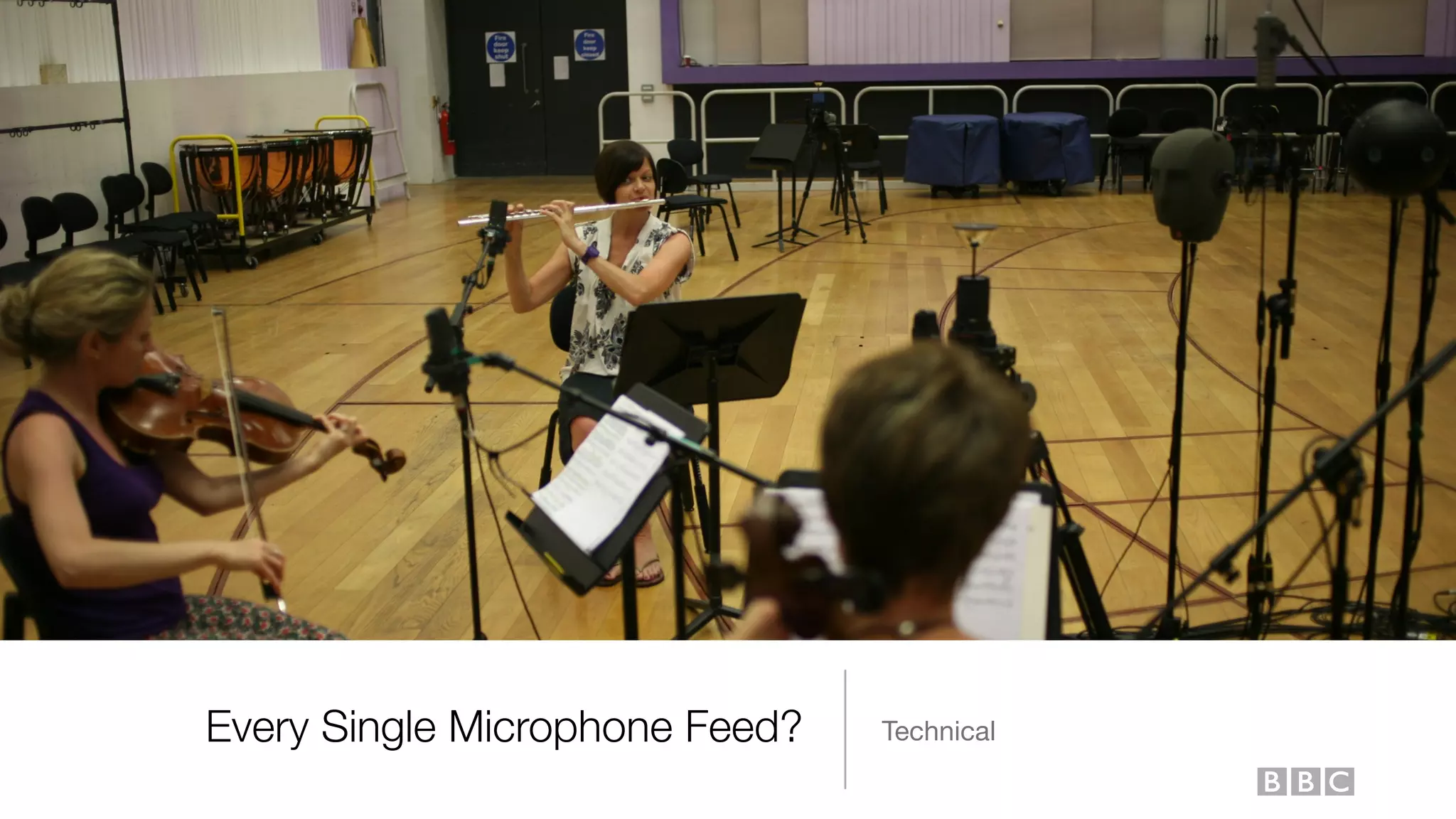 Every Single Microphone Feed? Technical
 