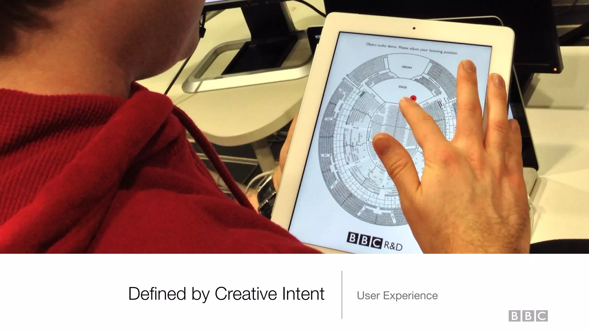 Deﬁned by Creative Intent User Experience
 