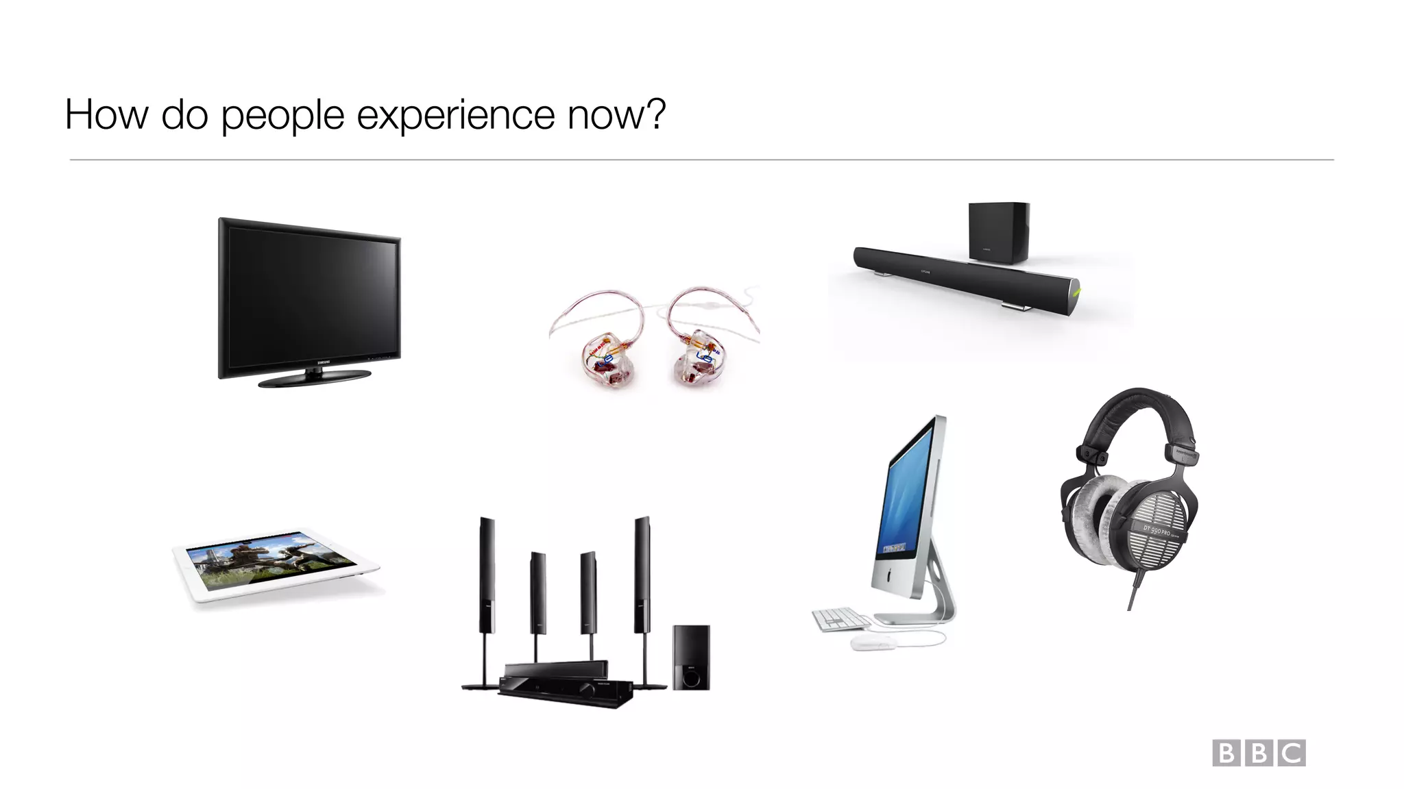 How do people experience now?
 