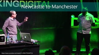 https://www.youtube.com/watch?v=RNhTDSAfPYA
Newcastle to Manchester
 