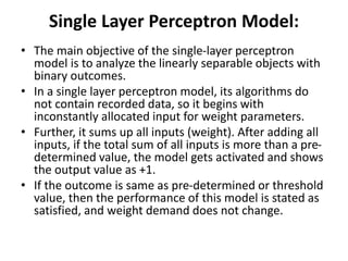 Introduction to Perceptron and Neural Network.pptx | Artificial ...