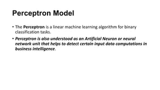 Perceptron model.pptx