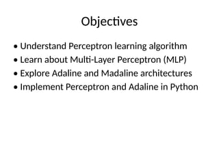 Perceptron_Network_Presentation.IN ARTIFICIAL NEURAL NETWORK | PPTX