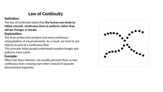 Understanding Perceptual Laws of Organisation in Psychology | PPTX