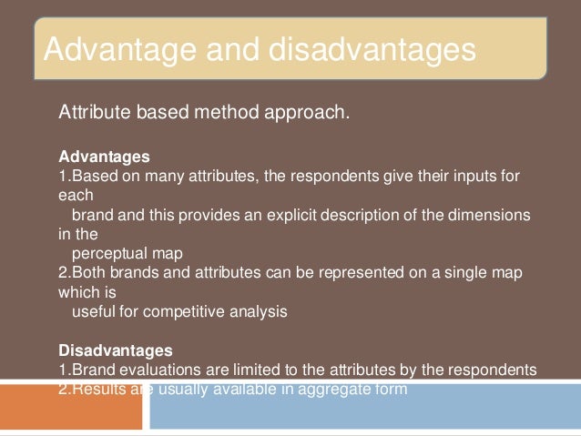 Perceptual mapping Perceptual mapping