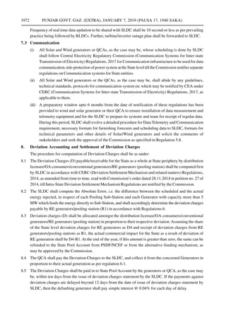 Punjab State Electricity Regulatory Commission (Forecasting, Scheduling ...
