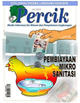 Majalah Air minum dan Penyehatan Lingkungan 'PERCIK' Vol 9 Juli 2005