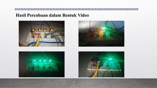 Hasil Percobaan dalam Bentuk Video
 