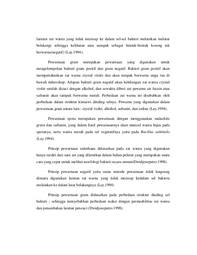 Percobaan 5 Pewarnaan