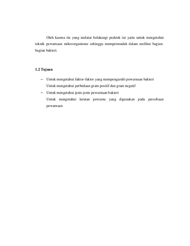 Percobaan 5 Pewarnaan