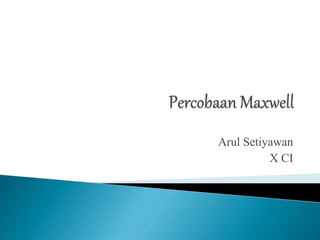 Arul Setiyawan
X CI
 