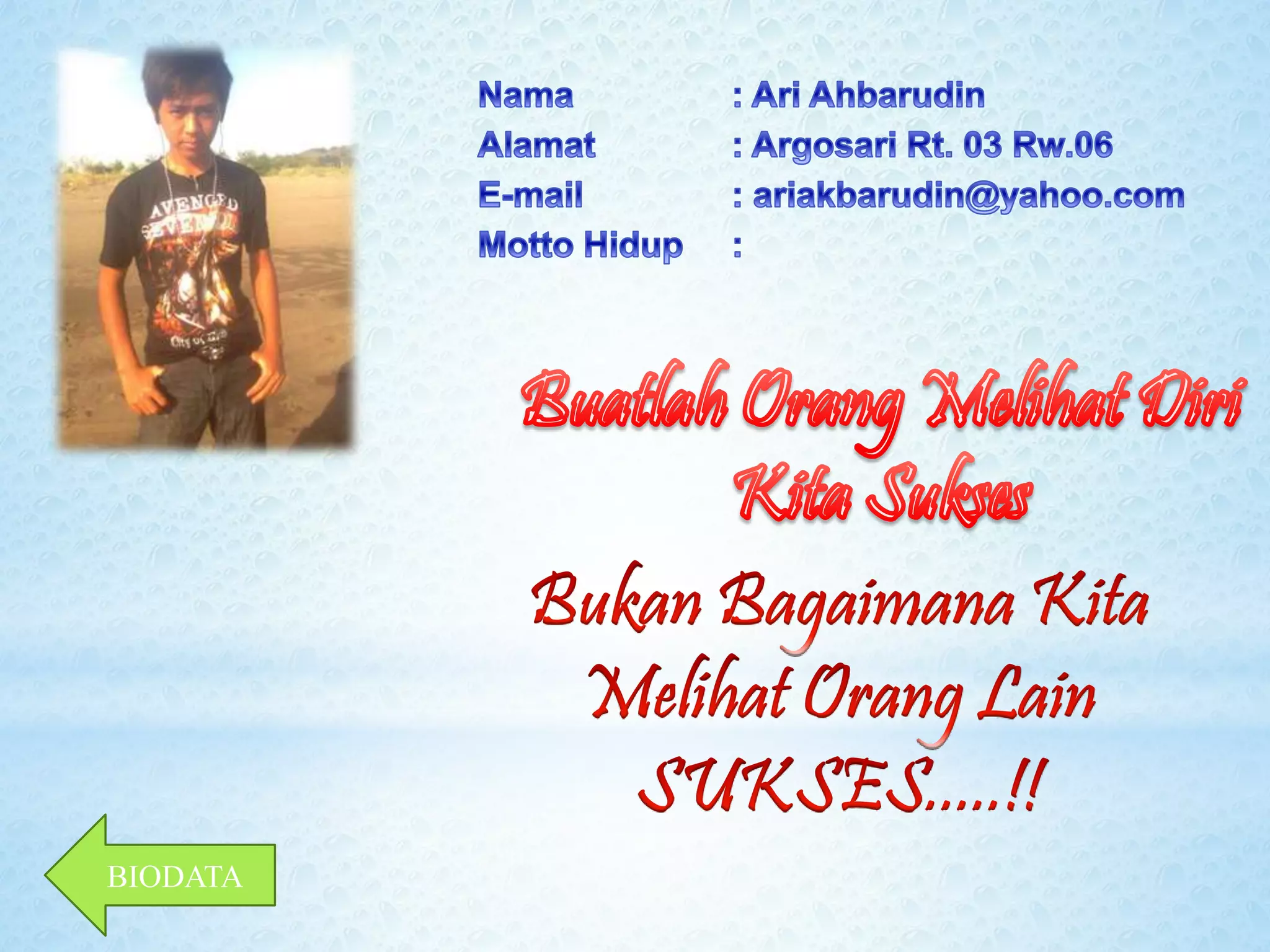 BIODATA 
 