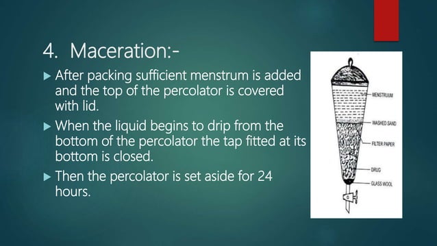 Percolation process.
