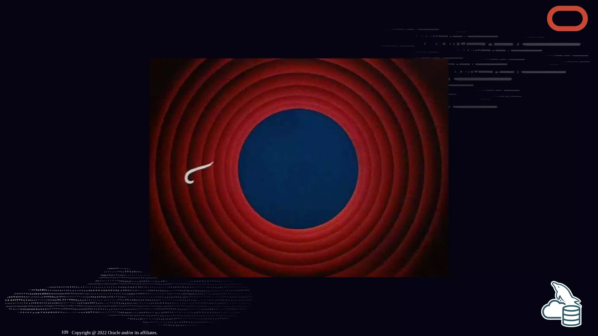 Copyright @ 2022 Oracle and/or its affiliates.
109
 