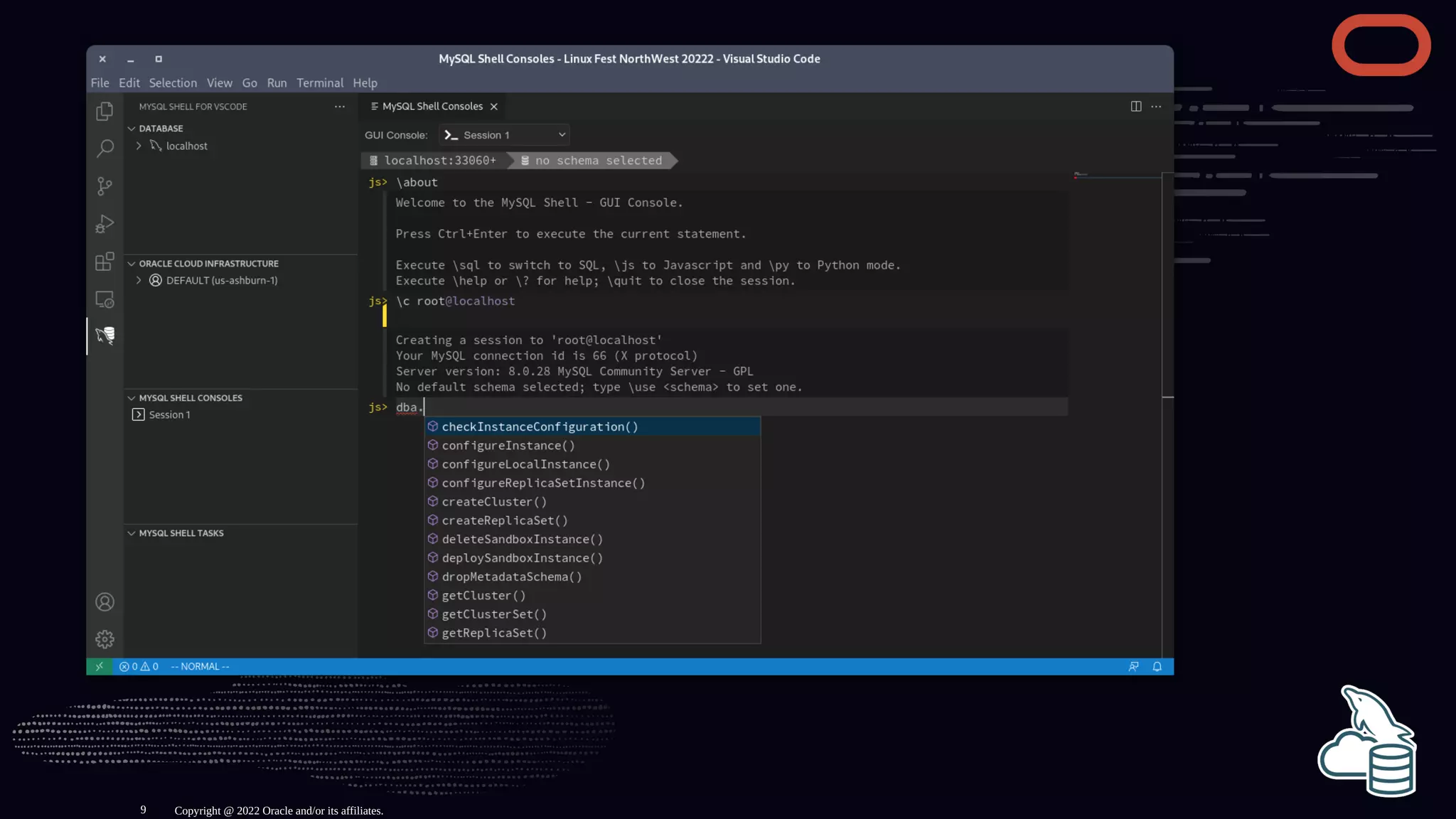 Copyright @ 2022 Oracle and/or its affiliates.
9
 