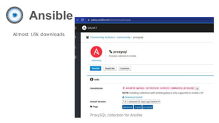 Ansible
Almost 16k downloads
 