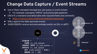Vitess VReplication: Standing on the Shoulders of a MySQL Giant | PPTX