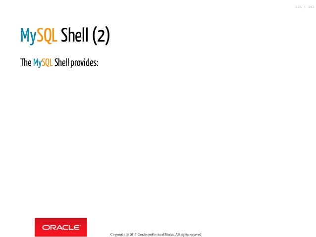 Introduction to MySQL InnoDB Cluster