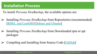 Percona Xtrabackup - Highly Efficient Backups | PDF