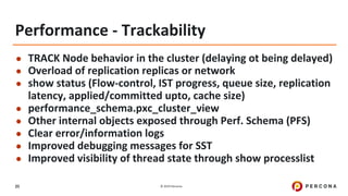 Percona Xtradb Cluster (pxc) 101 percona university 2019 | PDF