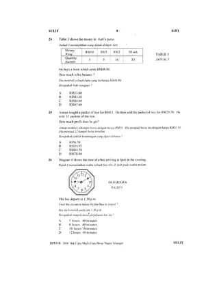Percubaan bahasa tamil kertas 1