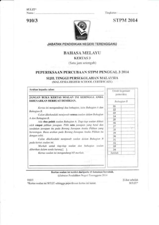 Percubaan STPM BM Penggal 3 - Terengganu (2014).docx