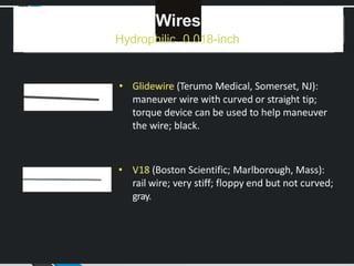 Wires
Hydrophilic 0.018-inch
 