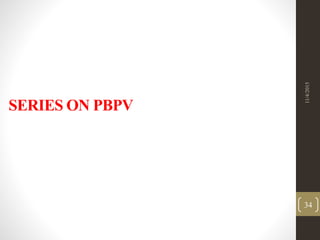 SERIES ON PBPV
11/4/2015
34
 