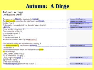 Autumn:  A Dirge  