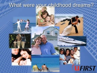 What were your childhood dreams?
 