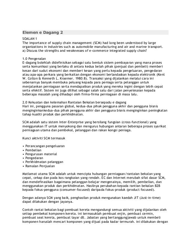 Perdadangan Elektronik Atau E