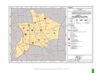 PERDA DKI Jakarta No. 1 Tahun 2012 Tentang Rencana Tata Ruang Wilayah Tahun 2030