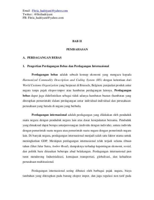 Sistem perdagangan wma