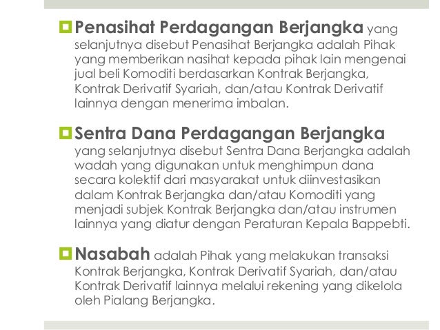 Strategi perdagangan berjangka komoditi