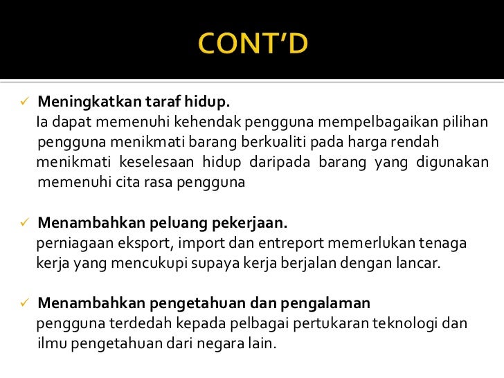 Perniagaan Antarabangsa
