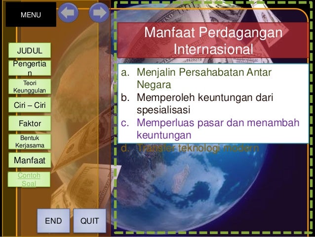Perdagangan internasional