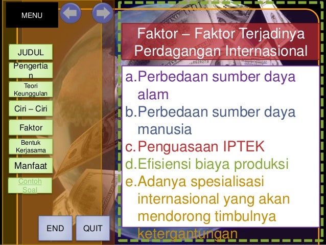 Perdagangan internasional