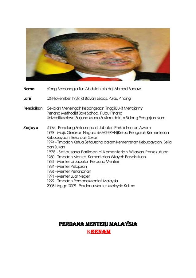Gambar Perdana Menteri Malaysia 1 8