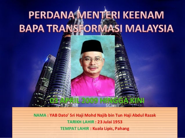 najib razak bapa transformasi