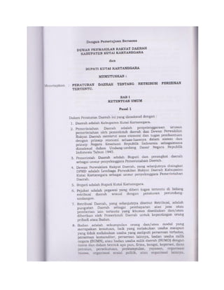 PERDA KAB.KUKAR NOMOR 19 TAHUN 2011 TENTANG RETRIBUSI PERIZINAN TERTENTU