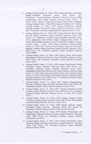 Perda nomor 23 tahun 2013 ttg rtrw provinsi papua