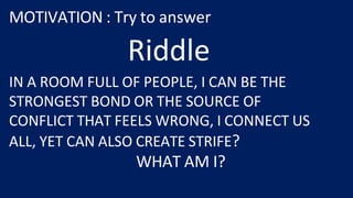 Motivation About Riddles Understanding Family Structures, Legacies, and Parenting Styles for ...
