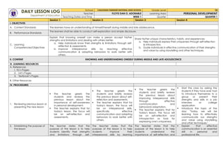 PERSONAL DEVELOPMENT QUARTER1 WEEK1.docx