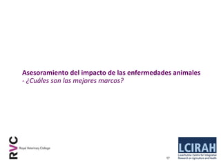 Logrando una balance entre las perdidas económicas en producción y nuestra reacción a la presencia de una enfermedad