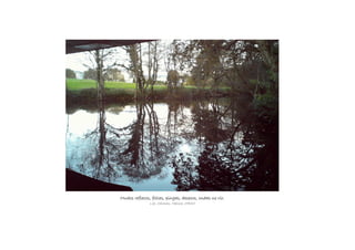 Mudos reflexos, follas, pingas, desexos, ondas no río.Mudos reflexos, follas, pingas, desexos, ondas no río.Mudos reflexos, follas, pingas, desexos, ondas no río.Mudos reflexos, follas, pingas, desexos, ondas no río.
Lía, Carmen, Melisa, 1ºESO
 